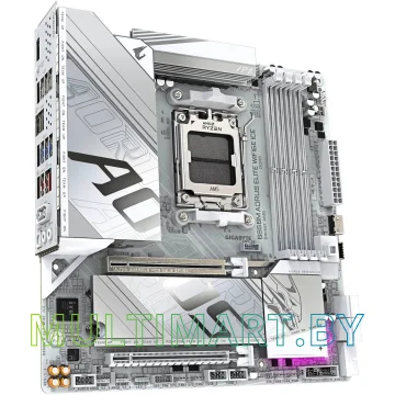 Материнская плата Gigabyte B850M Aorus Elite WIFI6E Ice (rev. 1.x) картинка 2